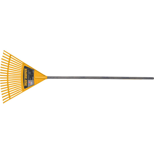  True Temper 55.75 In. 20 Tine Poly Kids Rake Wood Handle
