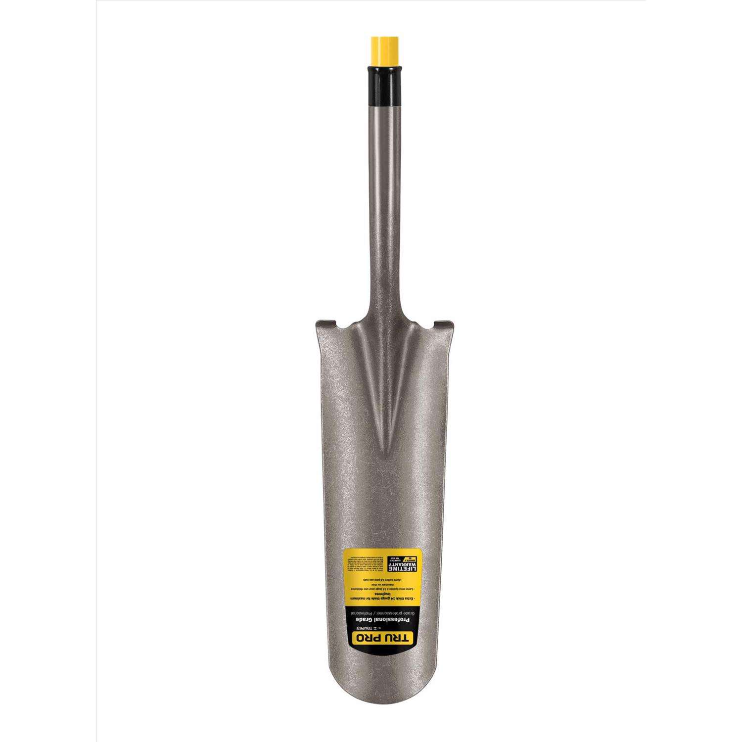 Truper Tru Pro 65 In. Steel Round Drain Spade Fiberglass Handle