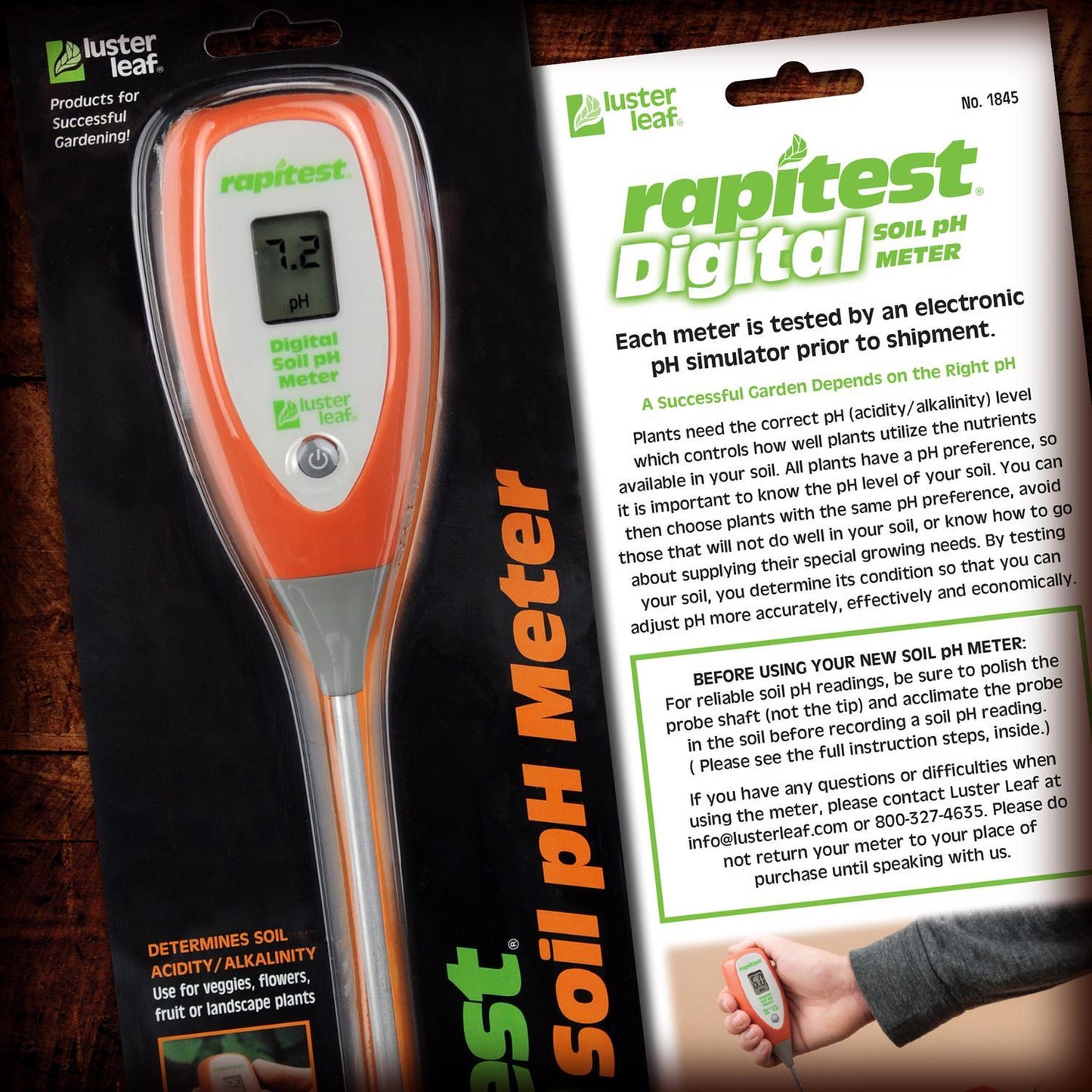  Luster Leaf Digital PH Meter 1 Pk