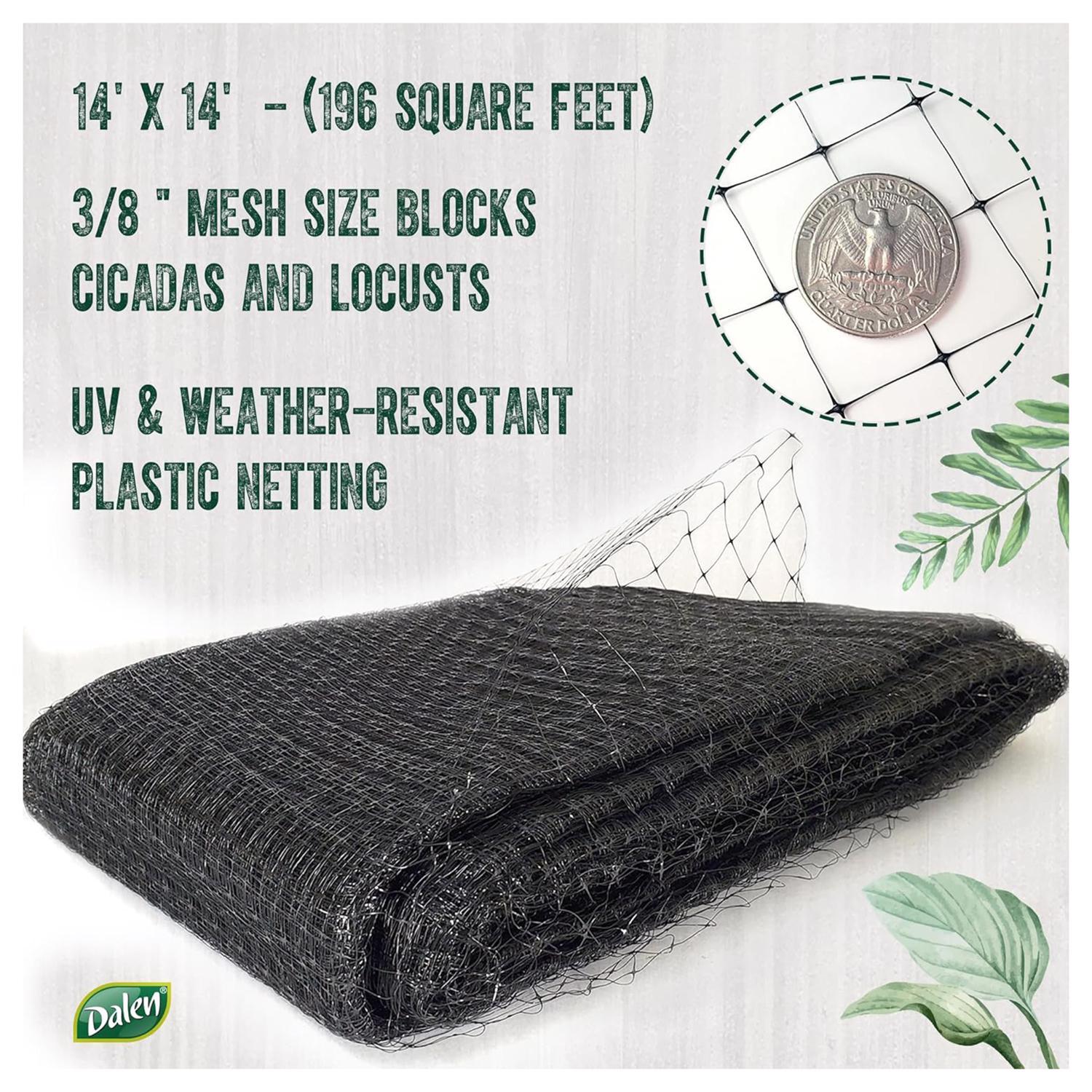  Dalen 14 Ft. L X 14 Ft. W 1 Pk Cicada Netting
