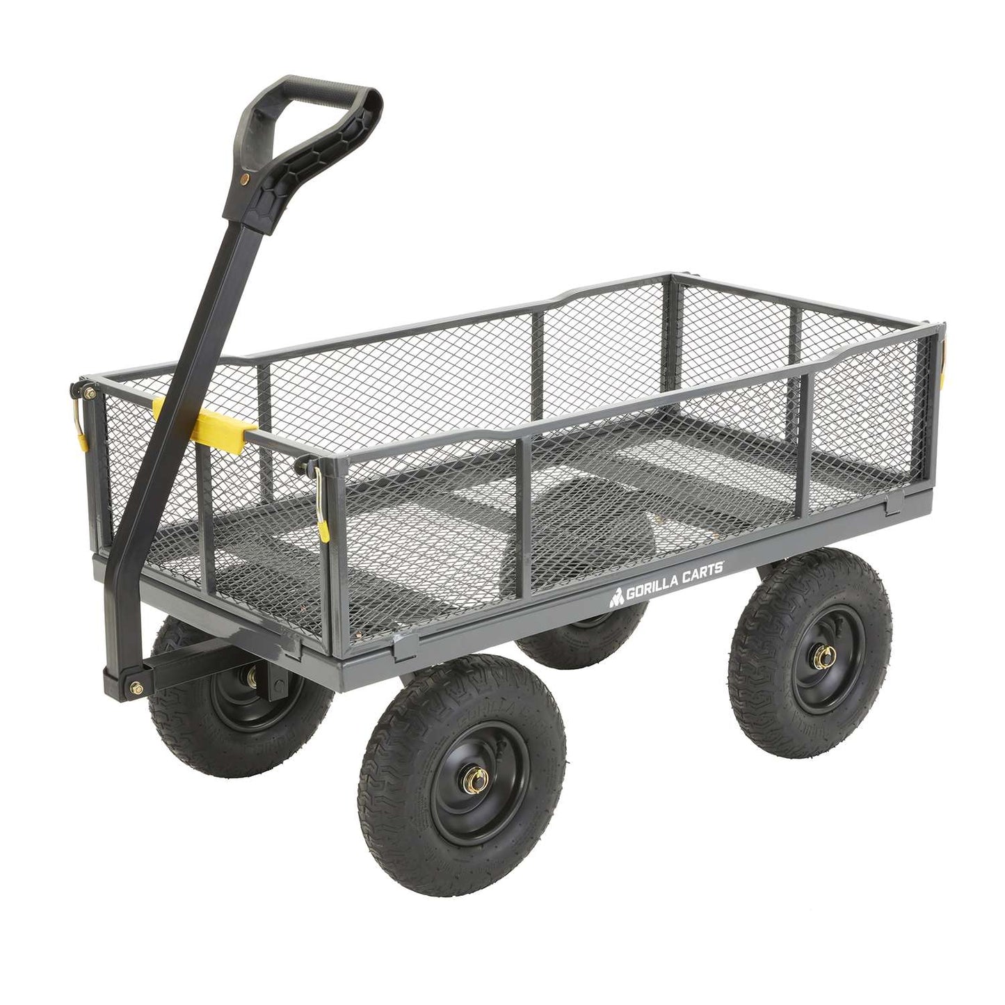  Gorilla Carts Steel Utility Cart 1000 Lb. Cap.
