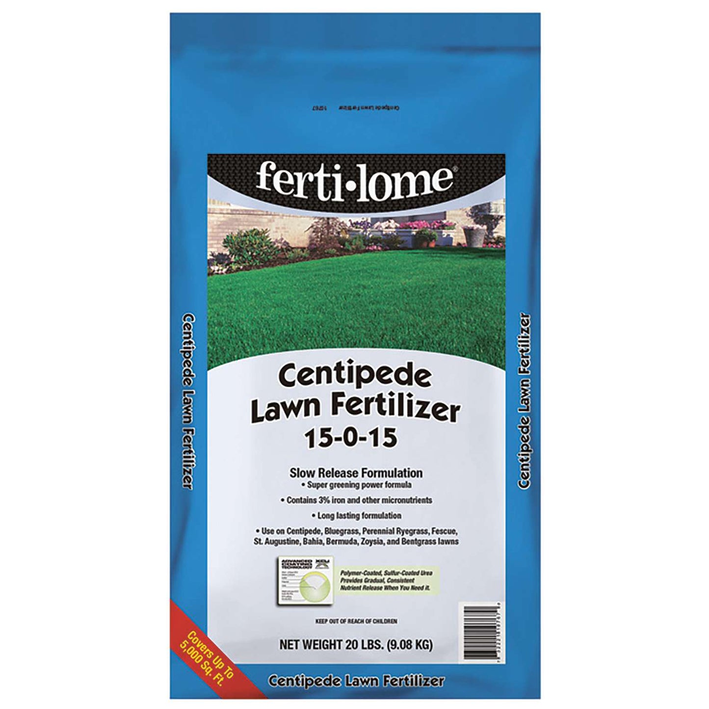  Ferti-lome Slow-Release Nitrogen Lawn Fertilizer For Centipede Grass 5000 Sq Ft