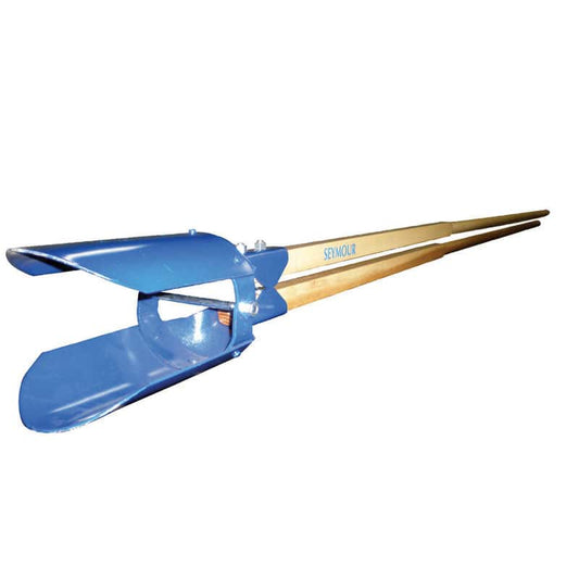  Seymour S500 Industrial Carbon Steel Hercules Pattern Post Hole Digger Wood Handle