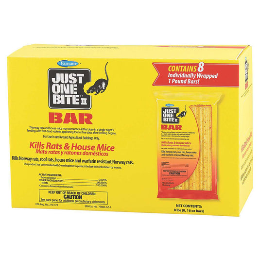  Farnam Just One Bite II Bait Blocks For Mice And Rats 8 Pk