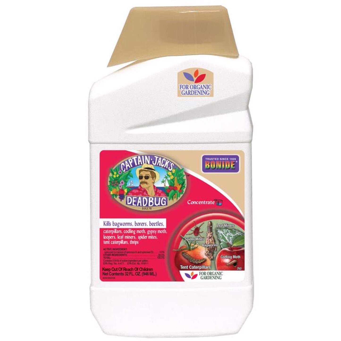  Bonide Captain Jacks Insect Killer Liquid Concentrate 32 Oz