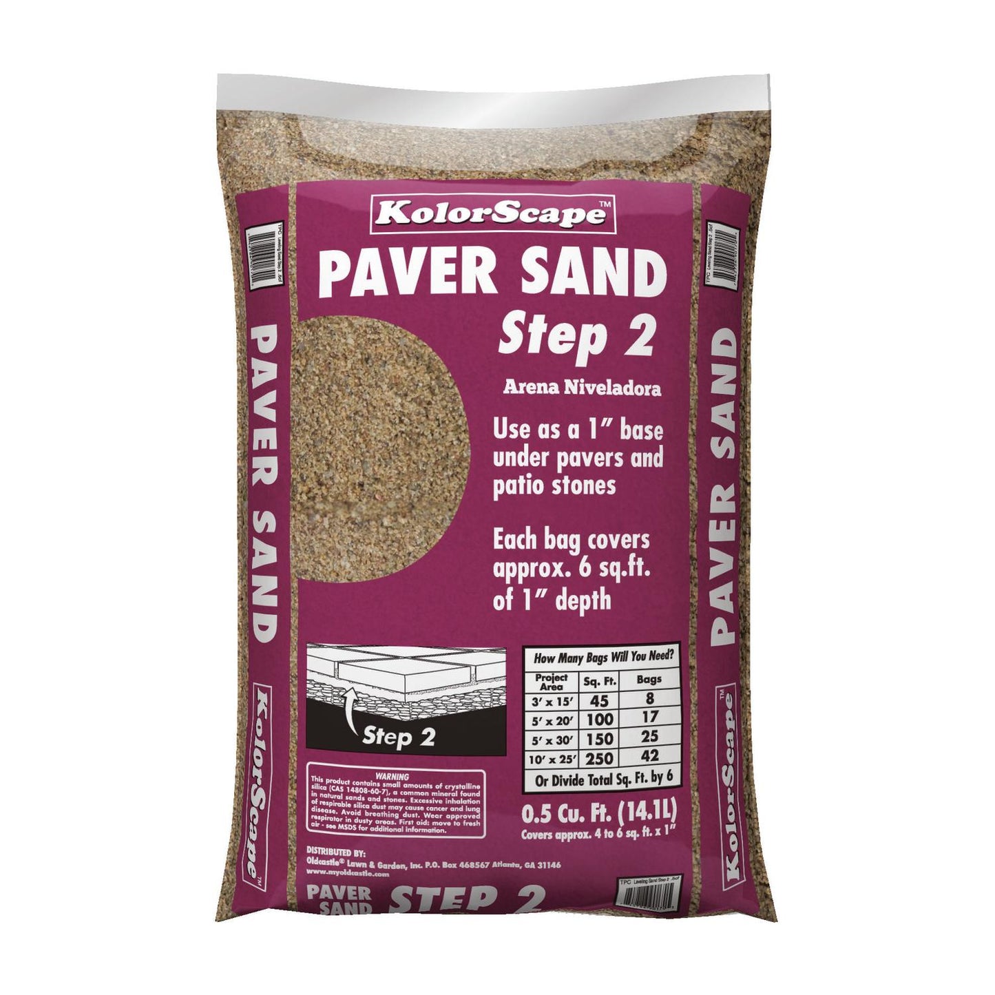  KolorScape Step 2 Gray Paver Sand 0.5 Cu Ft 50 Lb