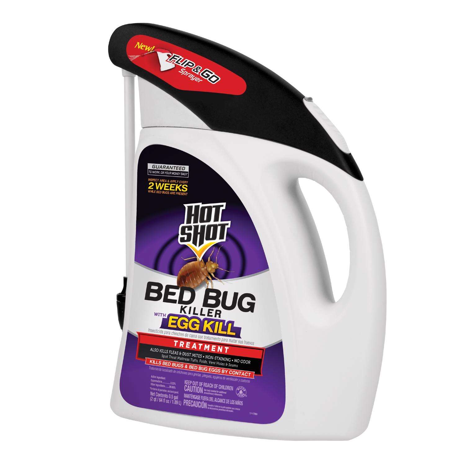  Hot Shot Bed Bug Killer Liquid 64 Oz