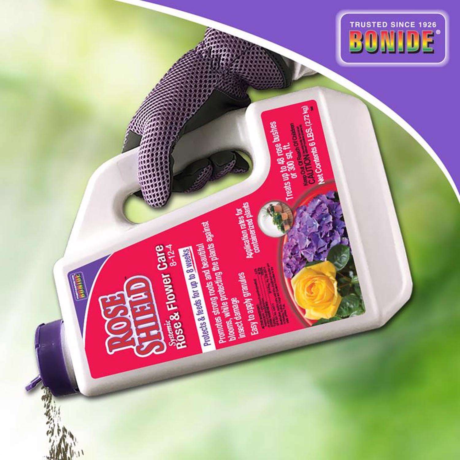  Bonide Rose Shield Systemic Insecticide Granules 6 Lb
