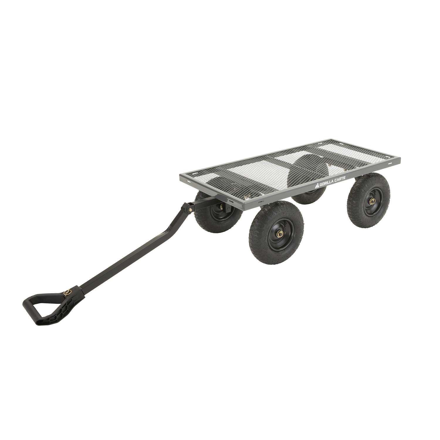  Gorilla Carts Steel Utility Cart 1000 Lb. Cap.