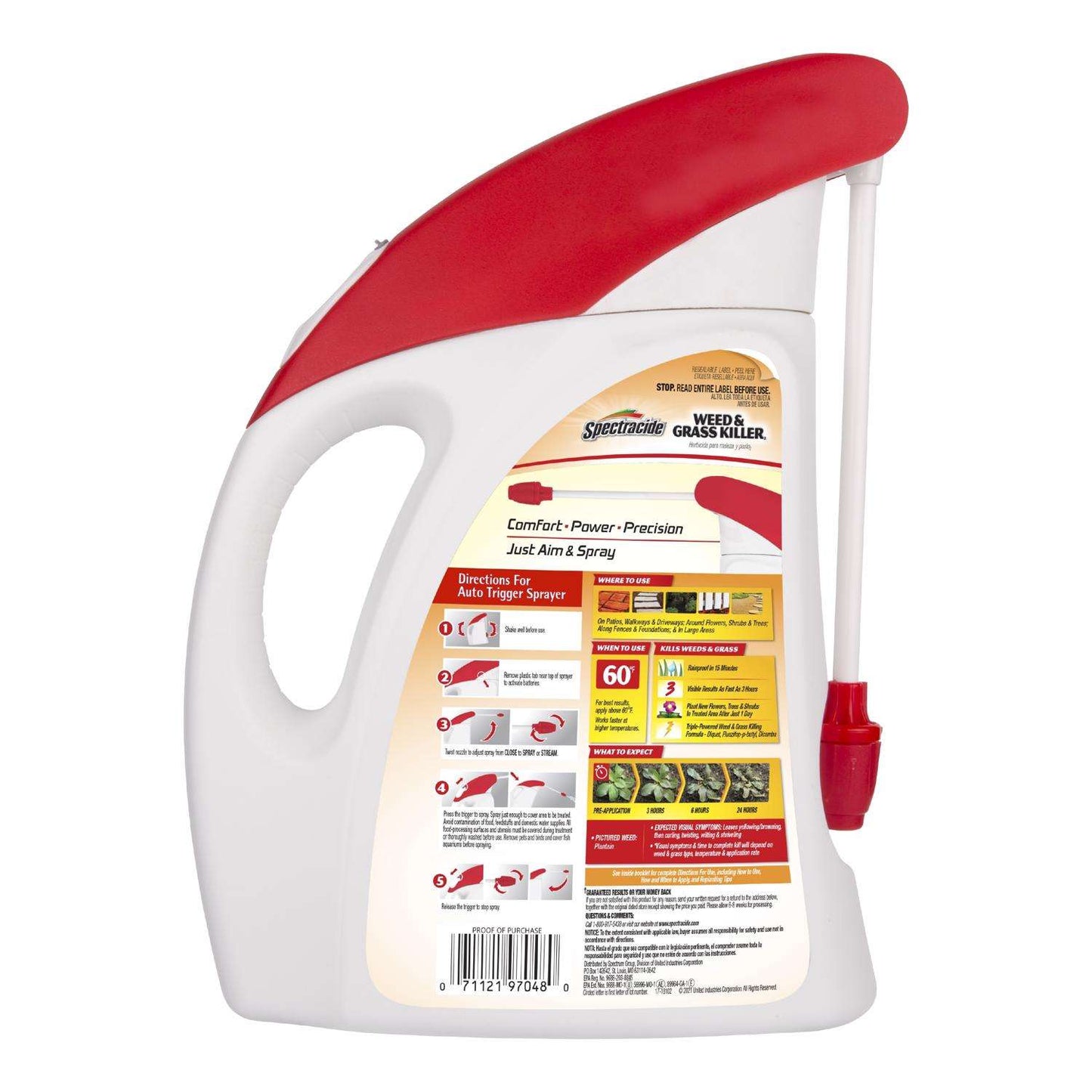  Spectracide Weed And Grass Killer RTU Liquid 64 Oz