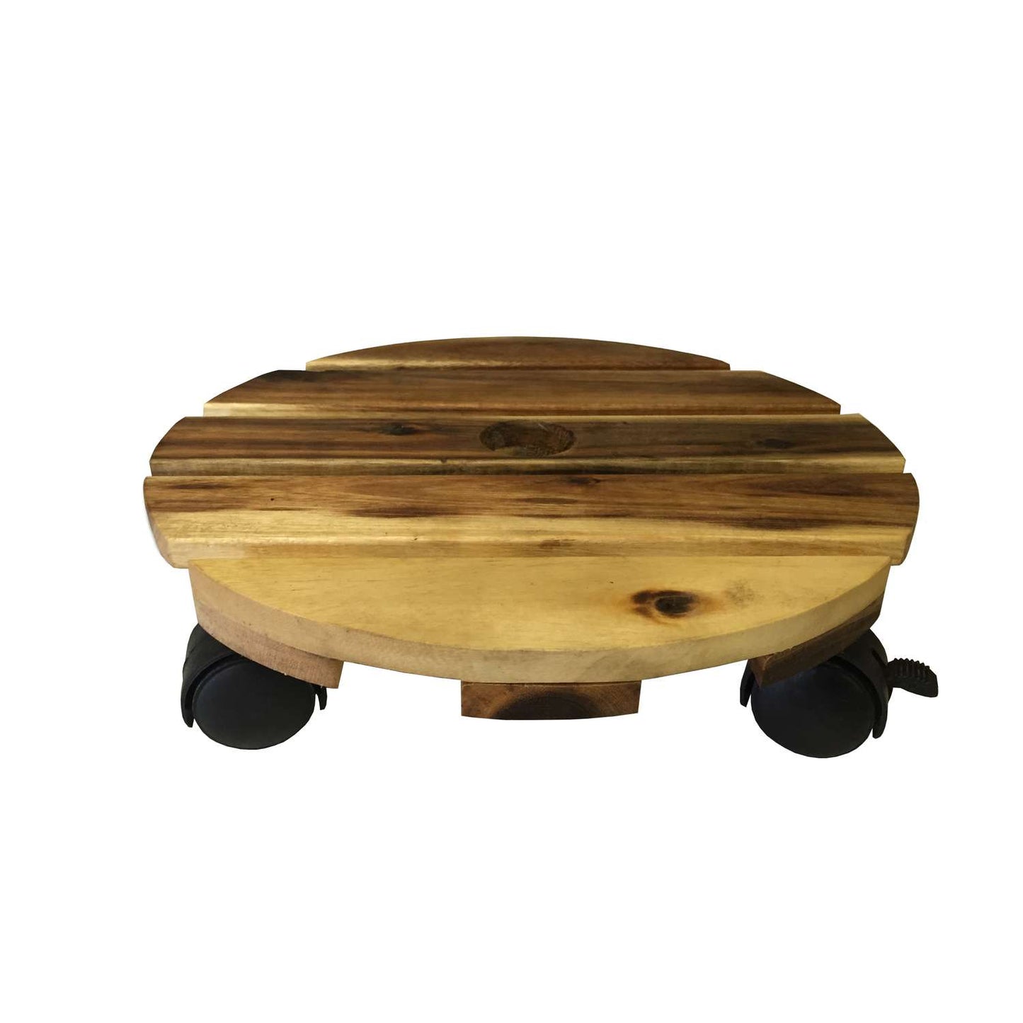  Avera Products 3.25 In. H X 12 In. W X 12 In. D Wood Traditional Plant Caddy Natural