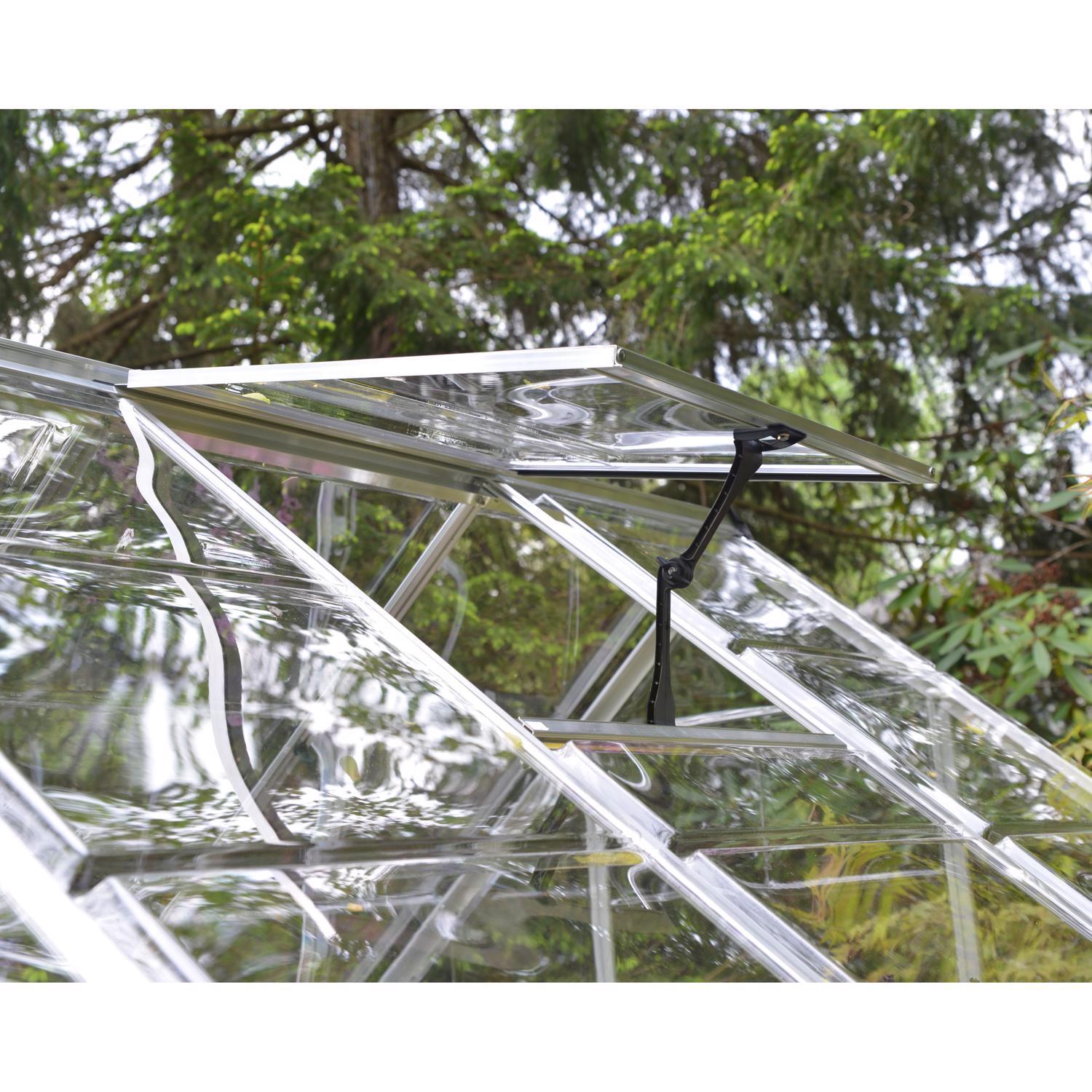 Canopia By Palram Harmony Silver 72.8 In. W X 97.2 In. D X 81.9 In. H Walk-In Greenhouse