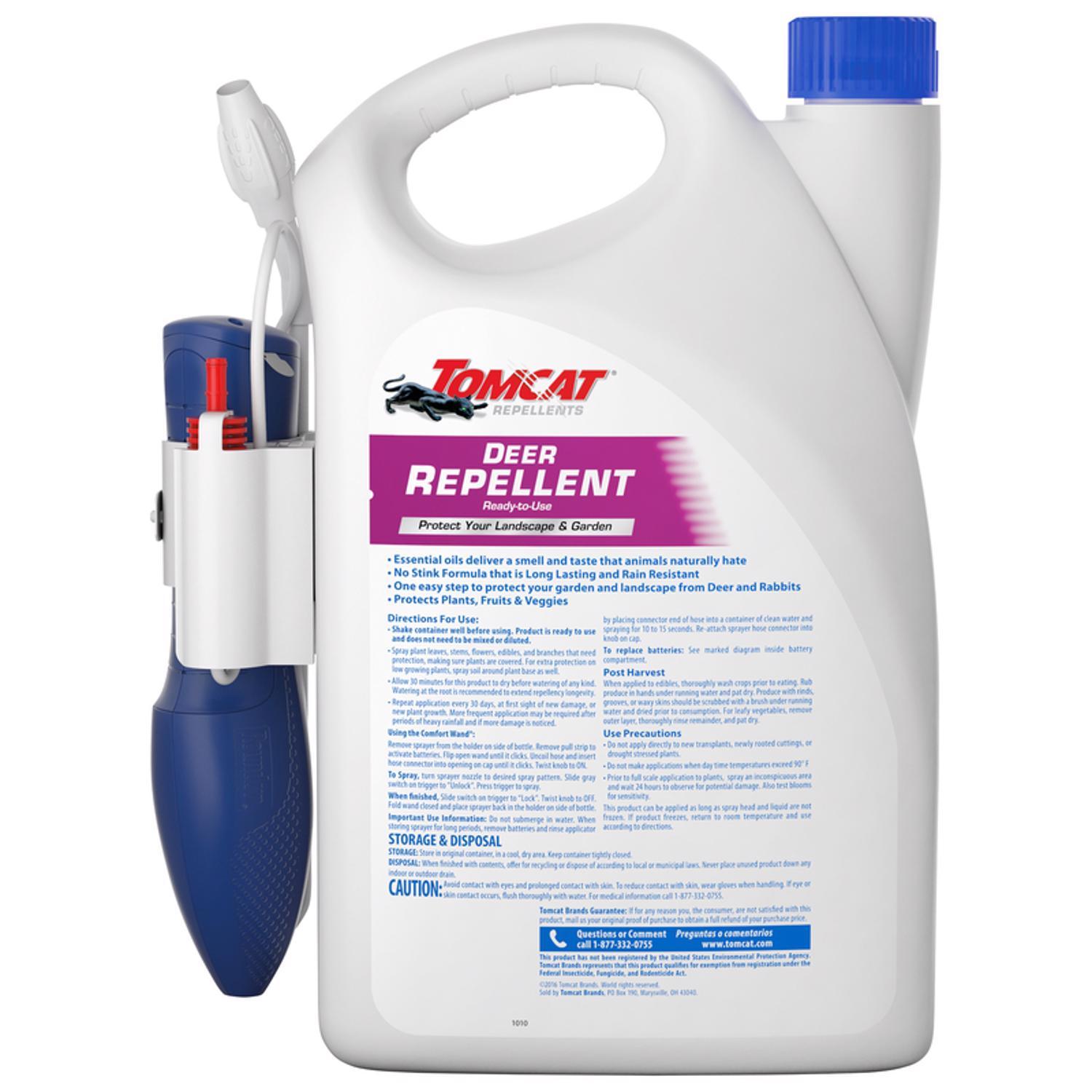  Tomcat Comfort Wand Animal Repellent Liquid For Deer 1 Gal