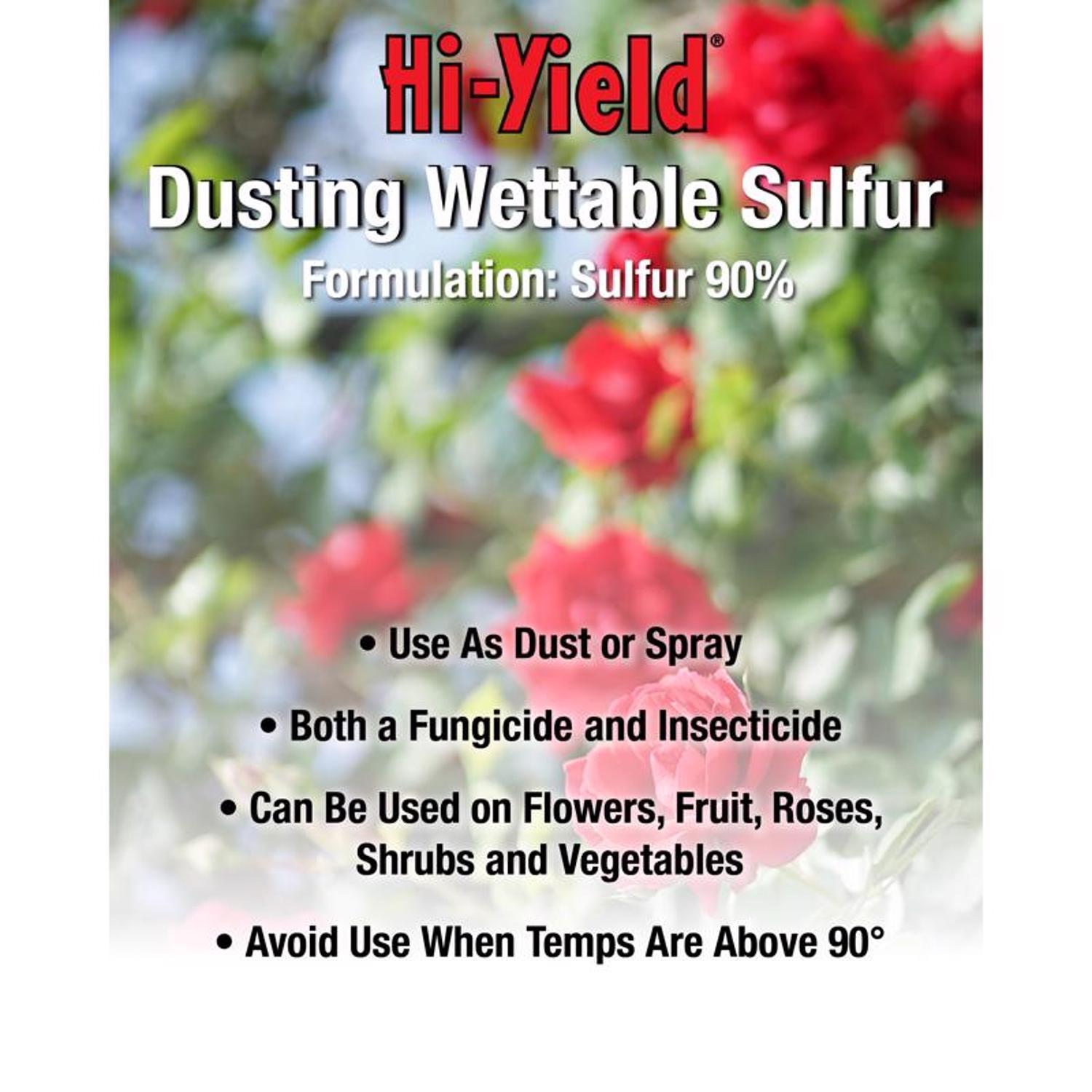  Hi-Yield Powder Sulfur 3.25 Lb