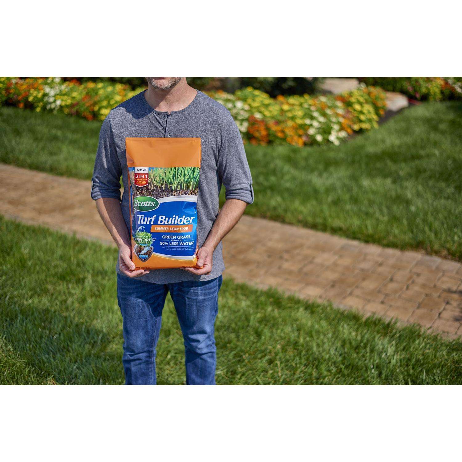  Scotts Turf Builder Summer Lawn Food For All Grasses 4000 Sq Ft