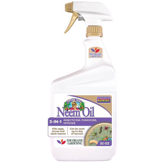  Bonide Captain Jacks Neem Oil Organic Fungicide/Insecticide/Miticide Liquid 32 Oz