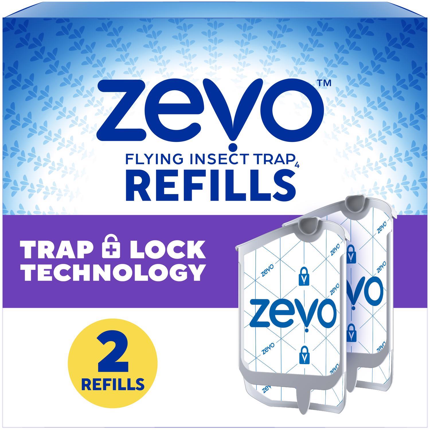  Zevo Refill Kit 4 In. W X 7 In. L Gray/White 2 Ct