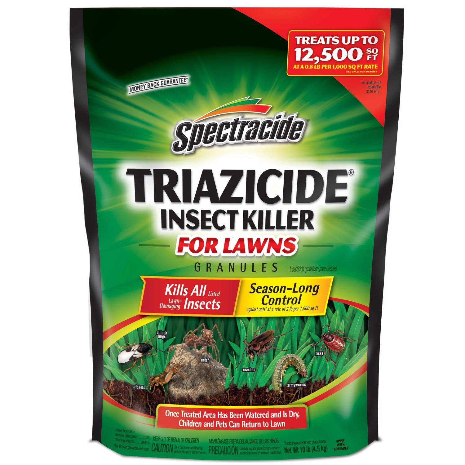  Spectracide Triazicide For Lawns Insect Killer Granules 10 Lb