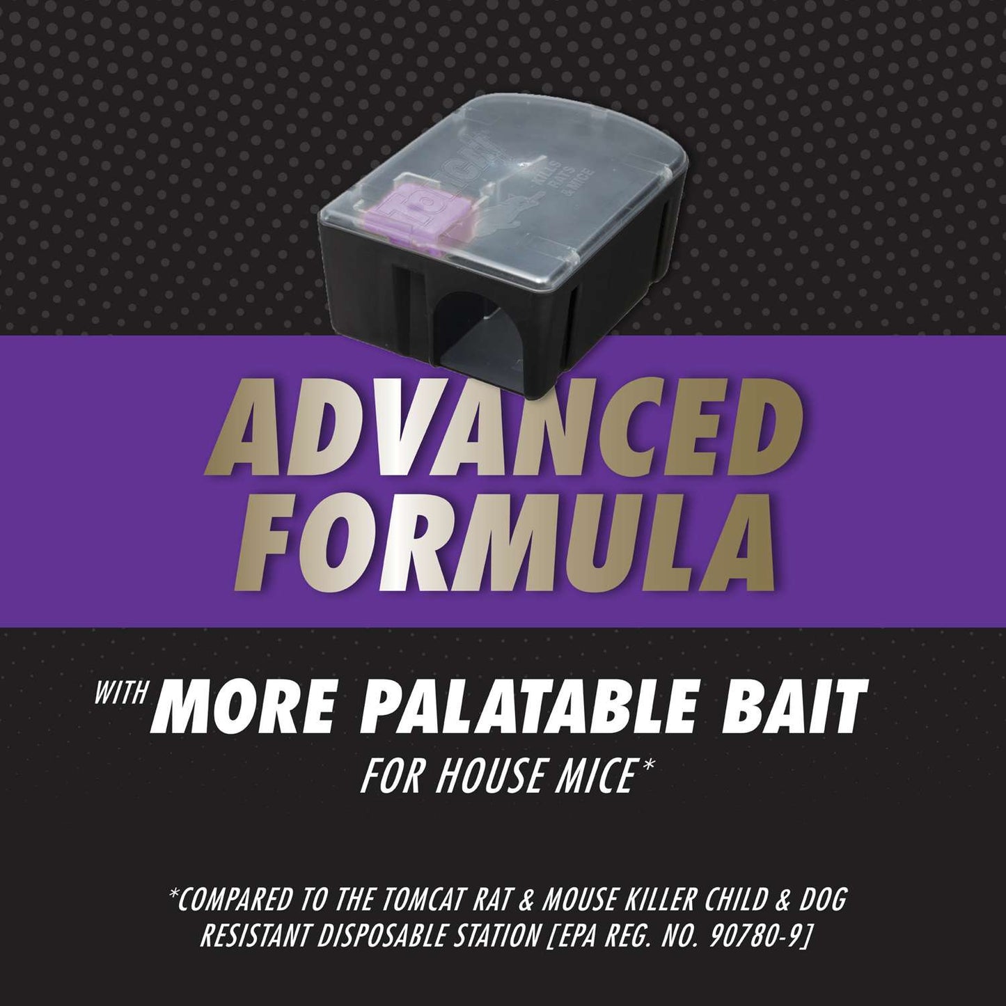  Tomcat Advanced Bait Station And Bait Blocks For Rats 12 Pk