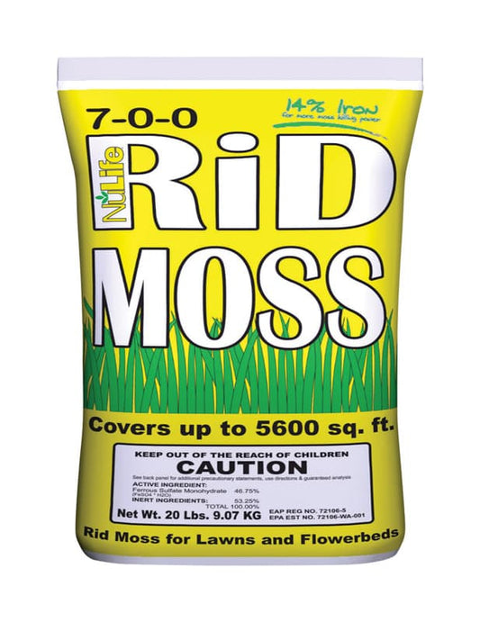  NuLife Assorted Rid Moss 20 Lb