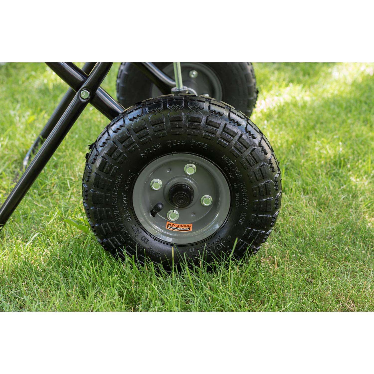  Agri-Fab 10 Ft. W Push Spreader For Fertilizer/Seed 85 Lb