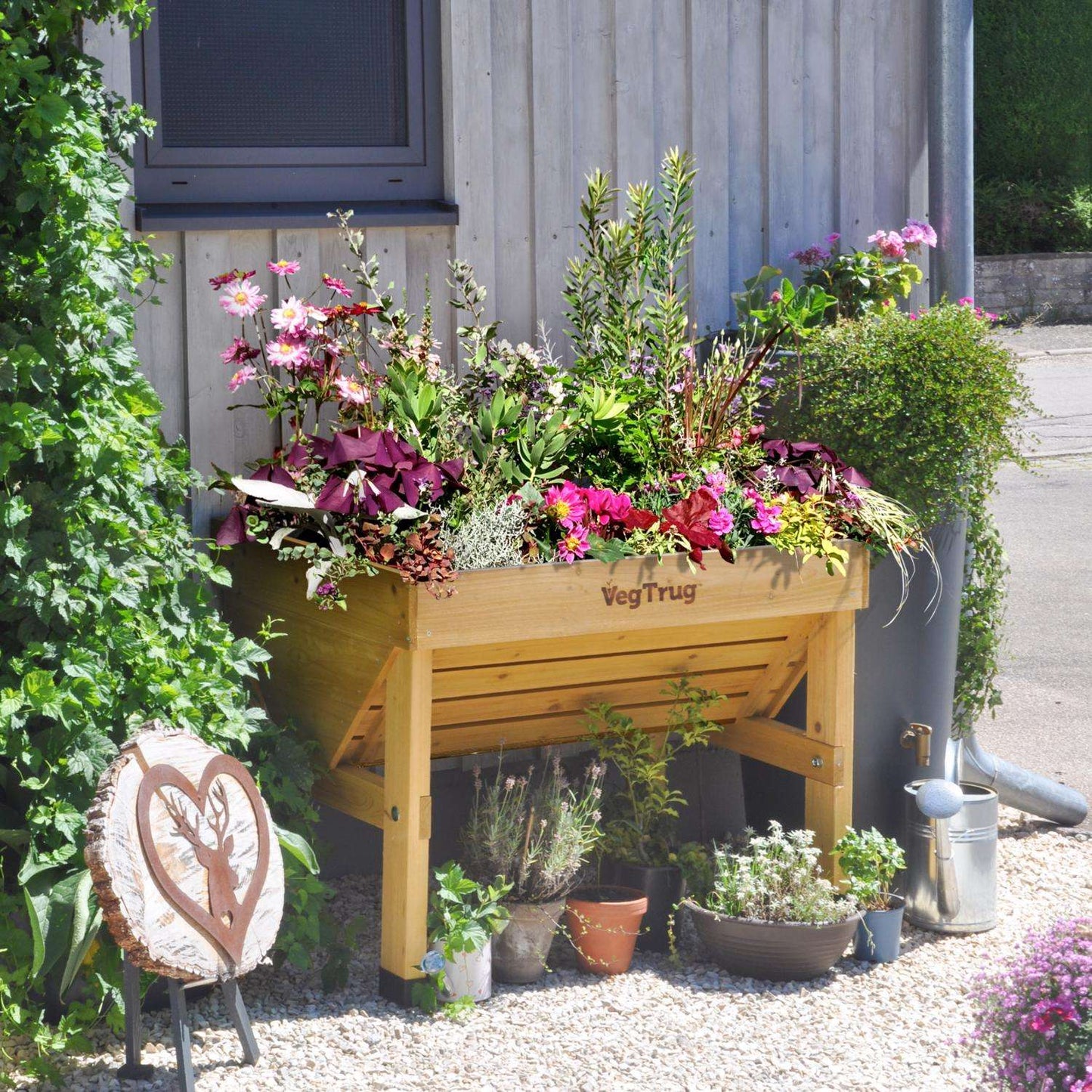  VegTrug VegTrug Classic 31.5 In. H X 40.7 In. W X 30 In. D Wood VegTrug Classic Planter Natural