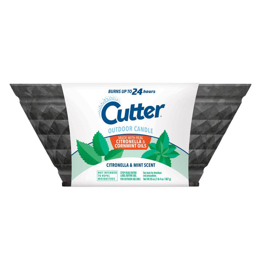 Cutter Citro Guard Citronella Candle 20 Oz