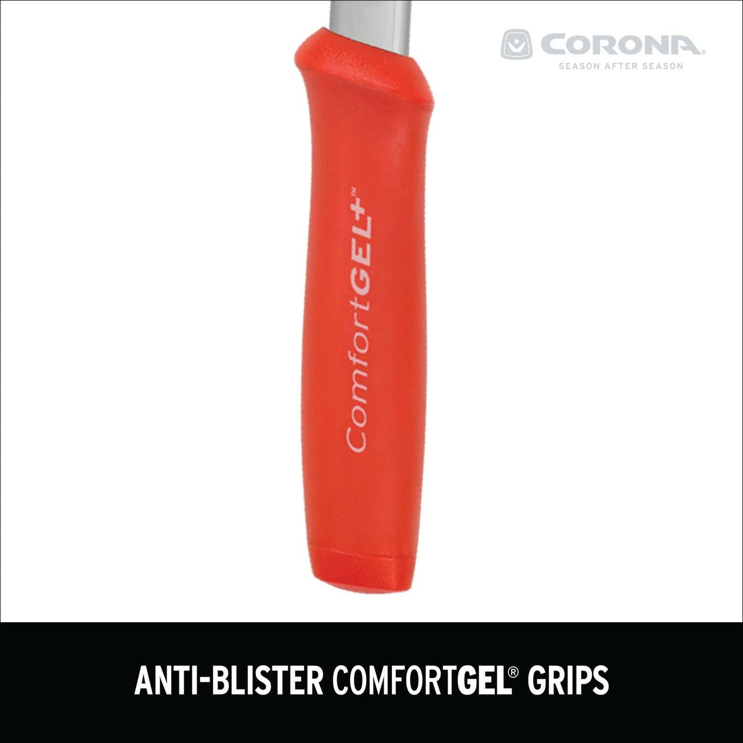  Corona ComfortGEL 15.5 - 24.5 In. Carbon Steel Hedge Shears