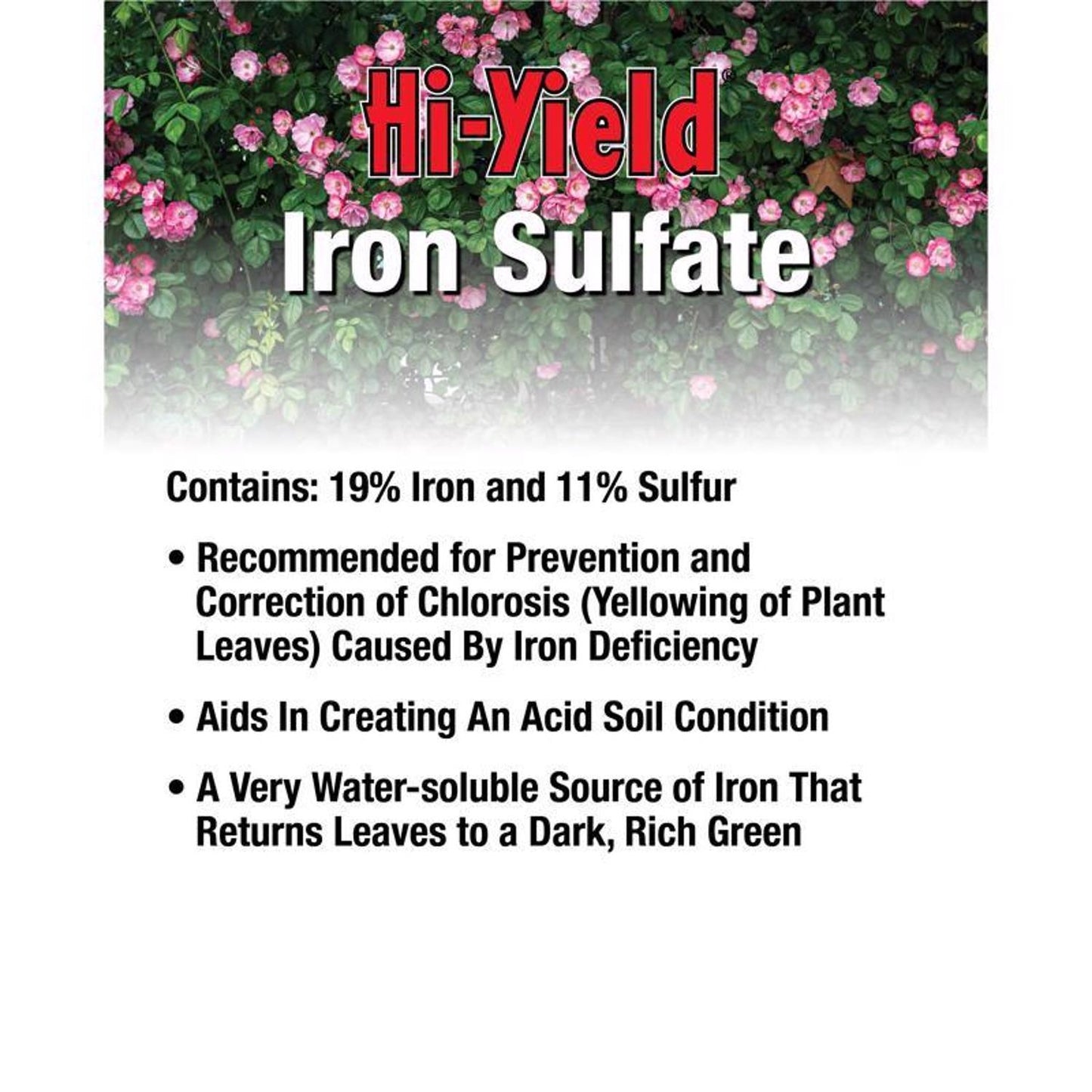  Hi-Yield Iron Sulfate 1000 Sq Ft 3.25 Lb