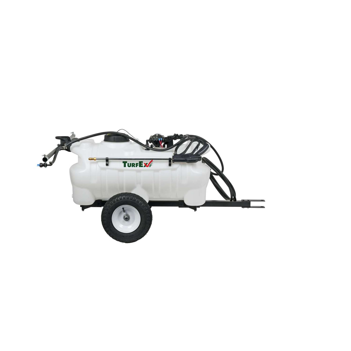  TurfEx 25 Gal Nozzle Tow Behind Tank Sprayer