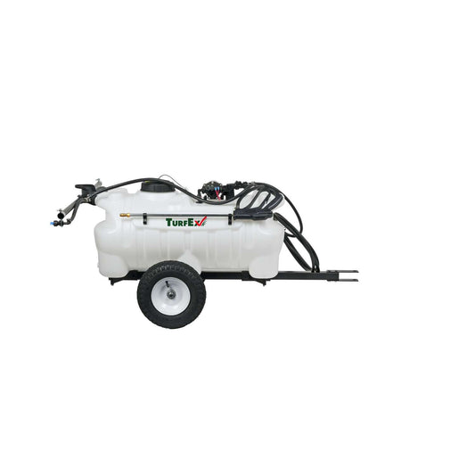  TurfEx 25 Gal Nozzle Tow Behind Tank Sprayer