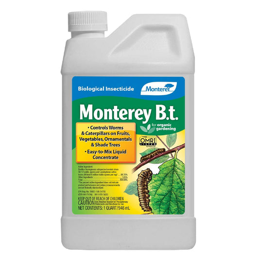  Monterey Organic Caterpillar Killer Liquid Concentrate 32 Oz