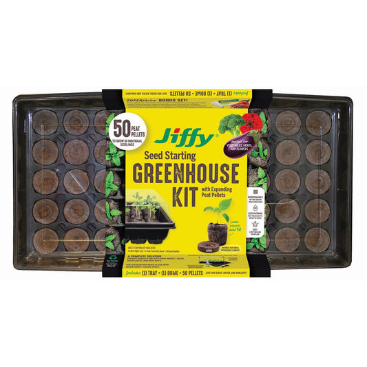  Jiffy 50 Cells 11 In. W X 22 In. L Seed Starting Kit 1 Pk