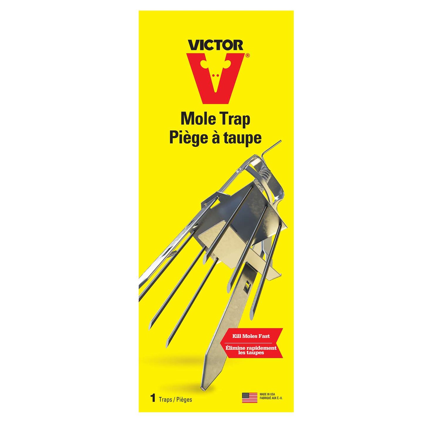  Victor Medium Plunger Animal Trap For Moles 1 Pk