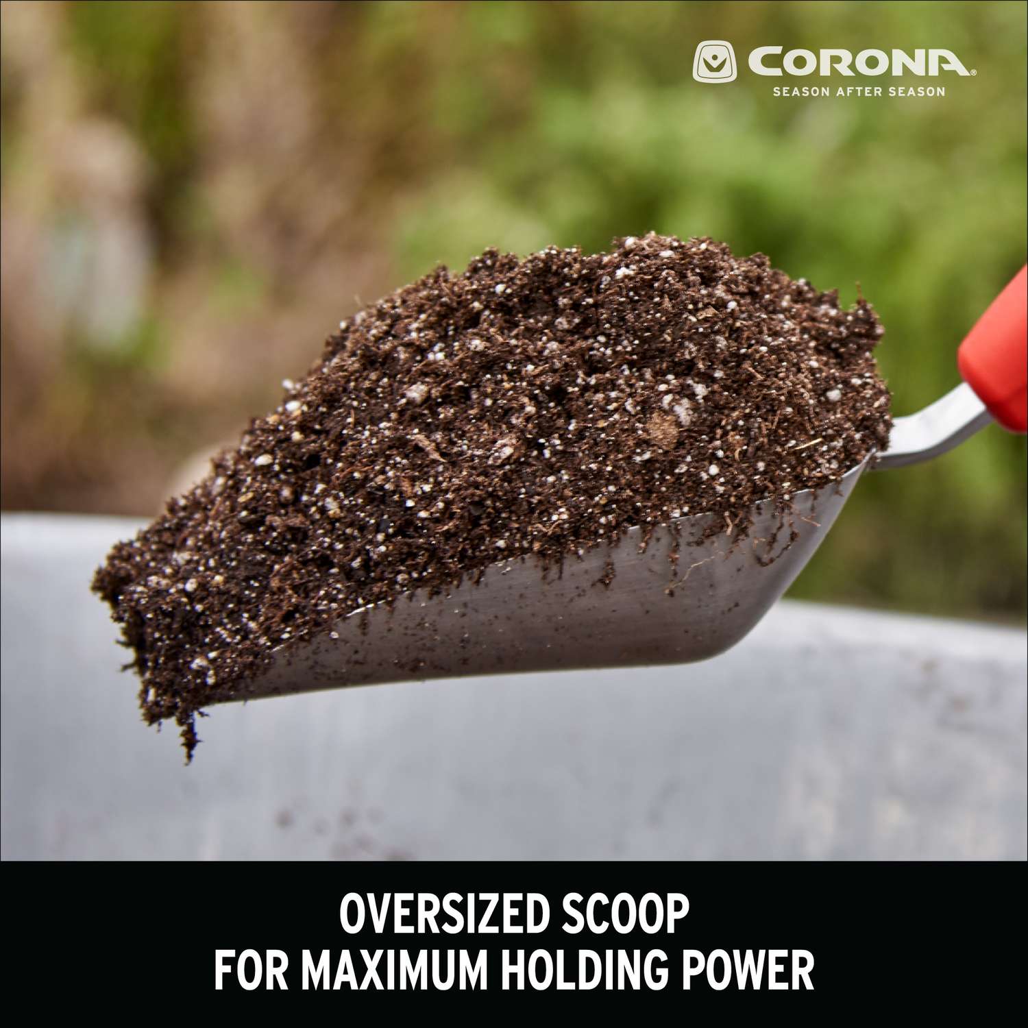 Corona ComfortGel 13.25 In. Stainless Steel Garden Hand Scoop Poly Handle