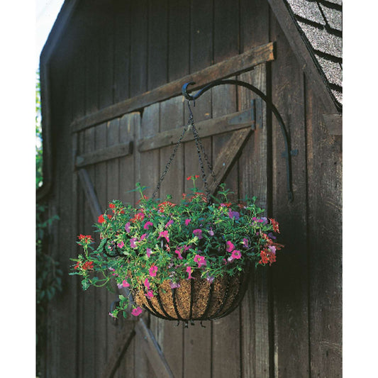  Panacea Black Iron 16 In. H Curved Plant Hook 1 Pk