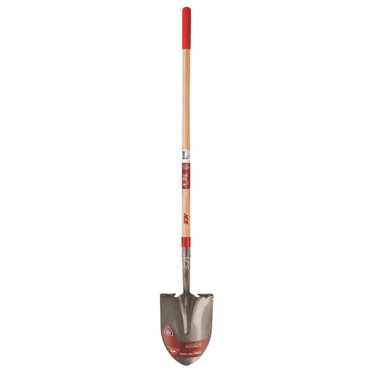  Ace 58 In. Steel Round Digging Shovel Wood Handle
