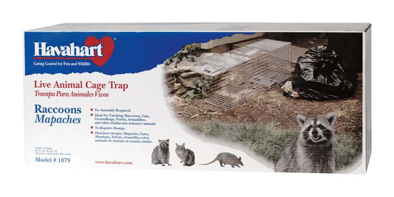  Havahart Large Live Catch Cage Trap For Cats And Raccoons 1 Pk