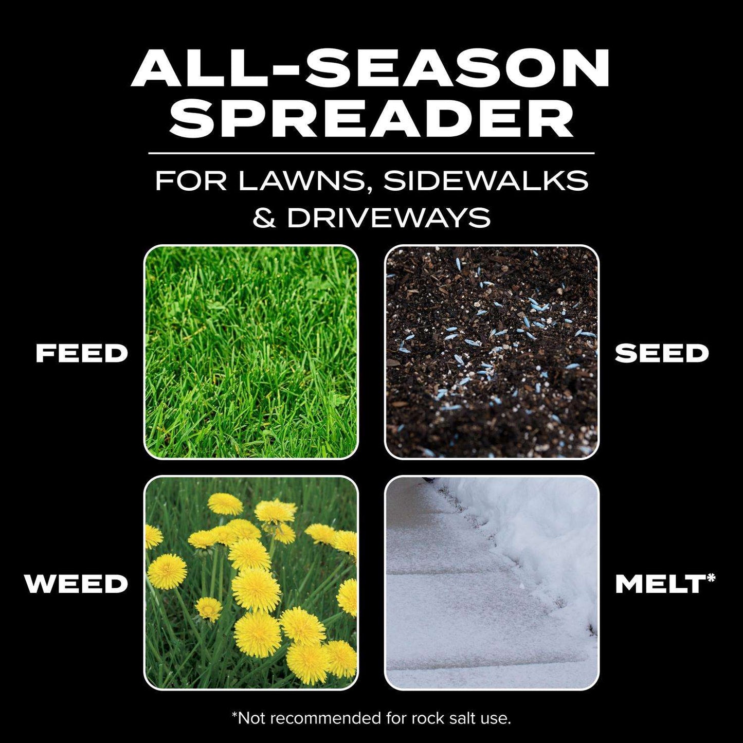  Scotts Turf Builder EdgeGuard Mini 60 In. W Push Spreader For Fertilizer/Seed 23 Lb