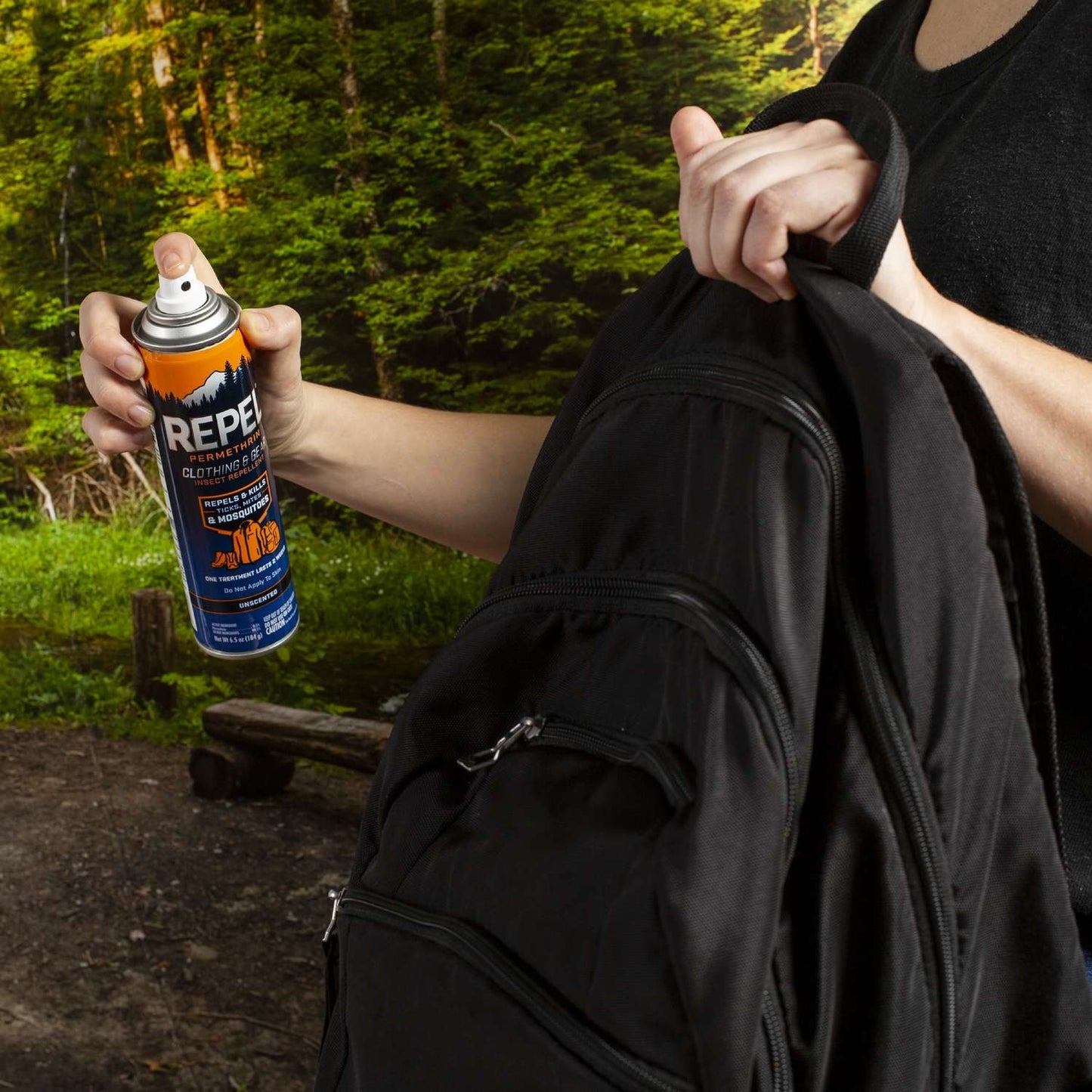  Repel Clothing & Gear Insect Repellent Liquid For Mosquitoes/Ticks 6.5 Oz