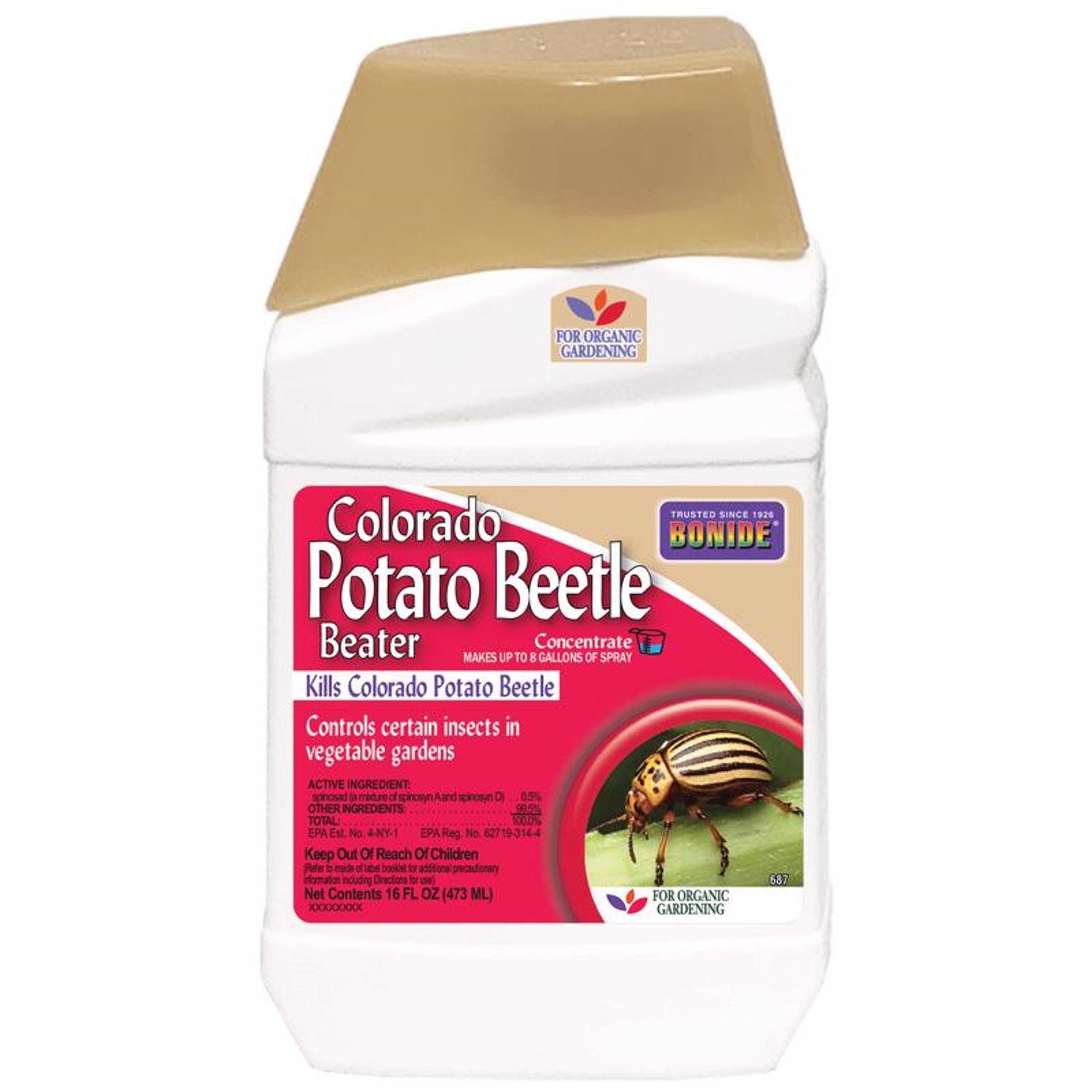  Bonide Colorado Potato Beetle Beater Organic Insect Killer Liquid Concentrate 16 Oz