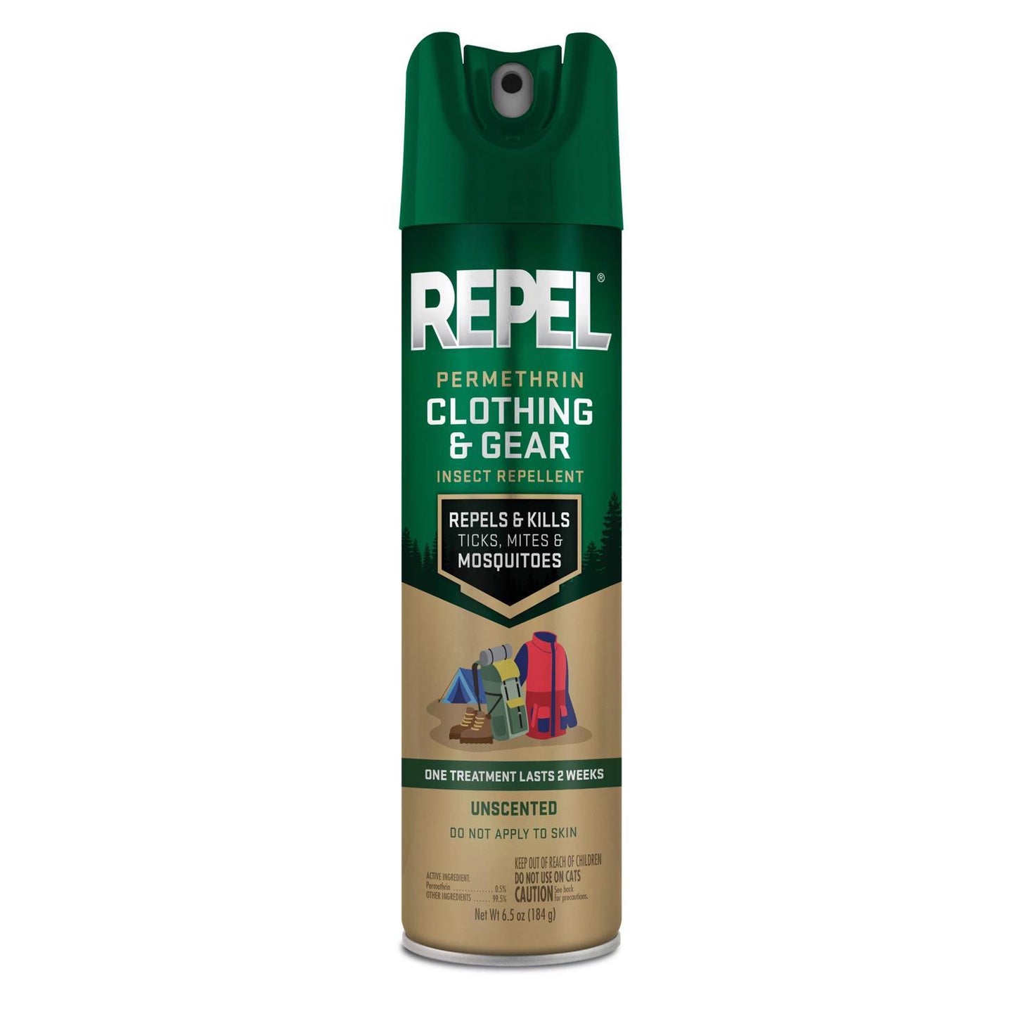  Repel Clothing & Gear Insect Repellent Liquid For Mosquitoes/Ticks 6.5 Oz