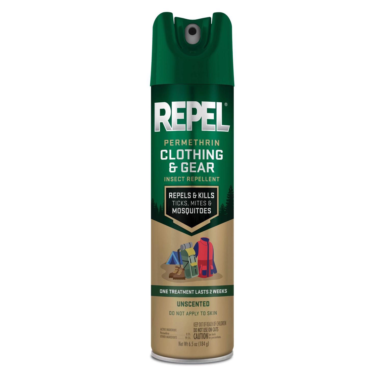  Repel Clothing & Gear Insect Repellent Liquid For Mosquitoes/Ticks 6.5 Oz
