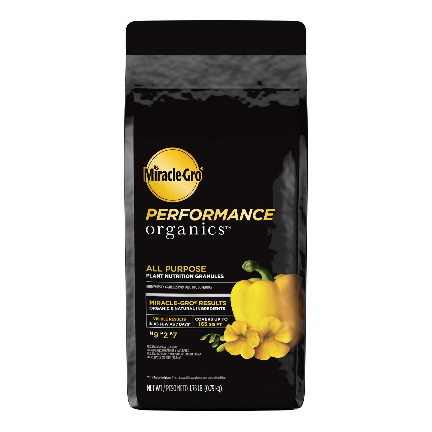  Miracle-Gro Performance Organics Organic Granules Plant Food 1.75 Lb