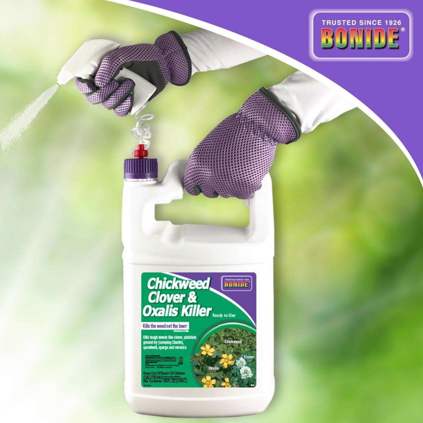  Bonide Chickweed Killer RTU Liquid 128 Oz
