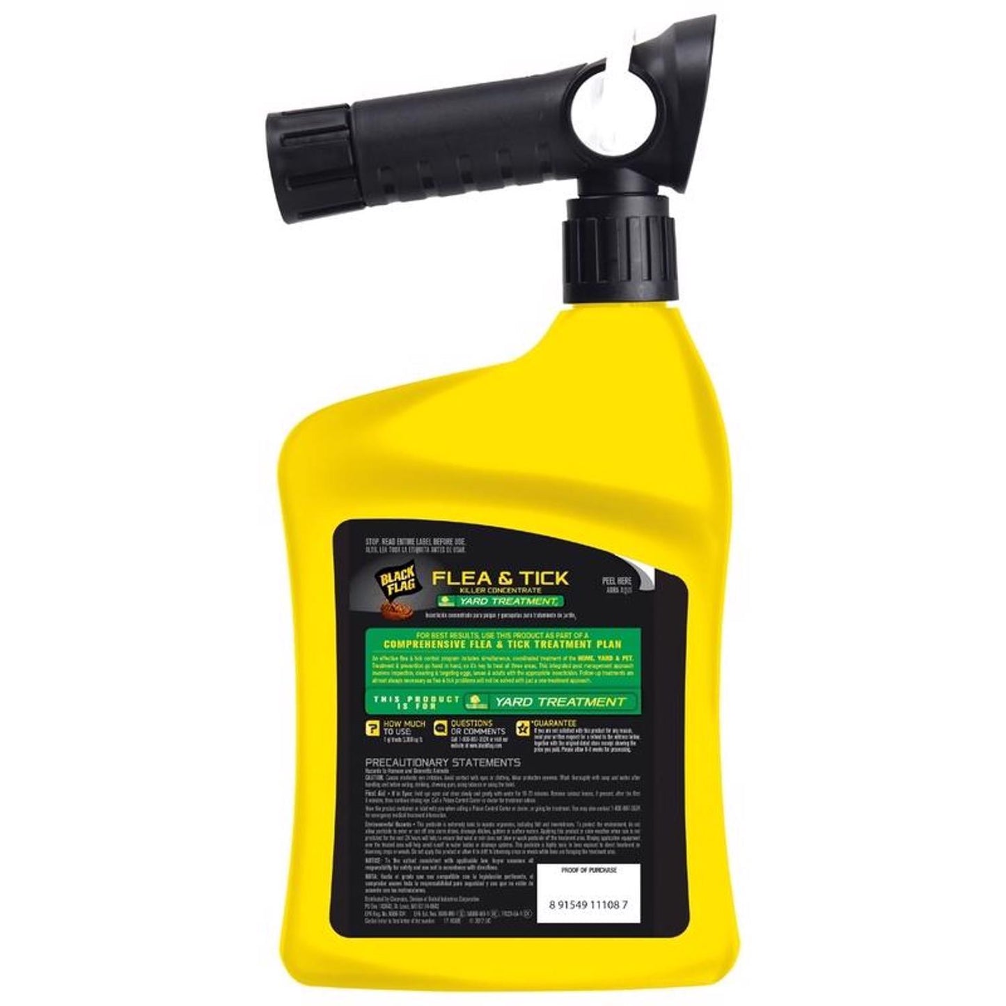  Black Flag Flea & Tick Killer Liquid Concentrate 32 Oz