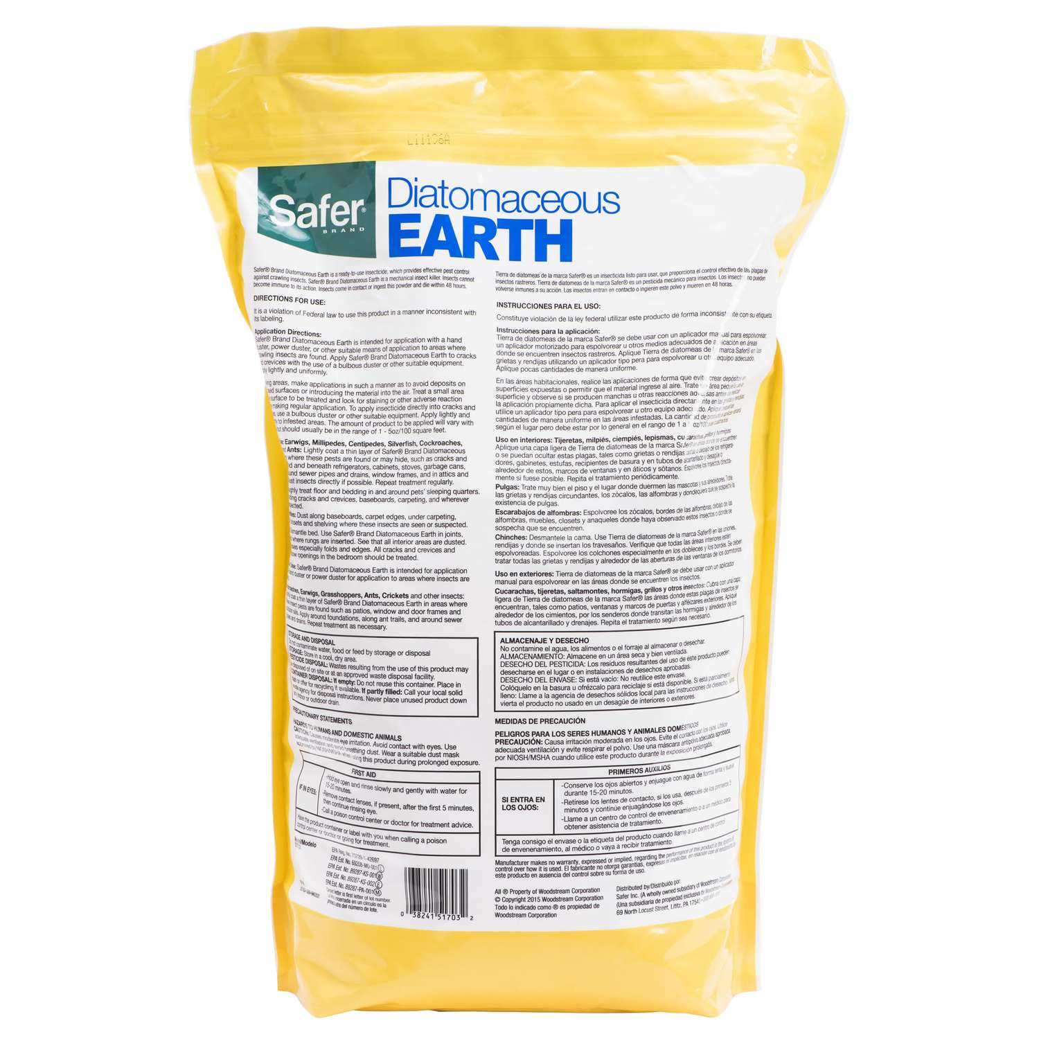  Safer Brand Crawling Insect Killer Dust 4 Lb