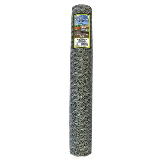  Digger's Root Guard 4 Ft. H X 25 Ft. D Silver Coated Wire Gopher Wire Roll