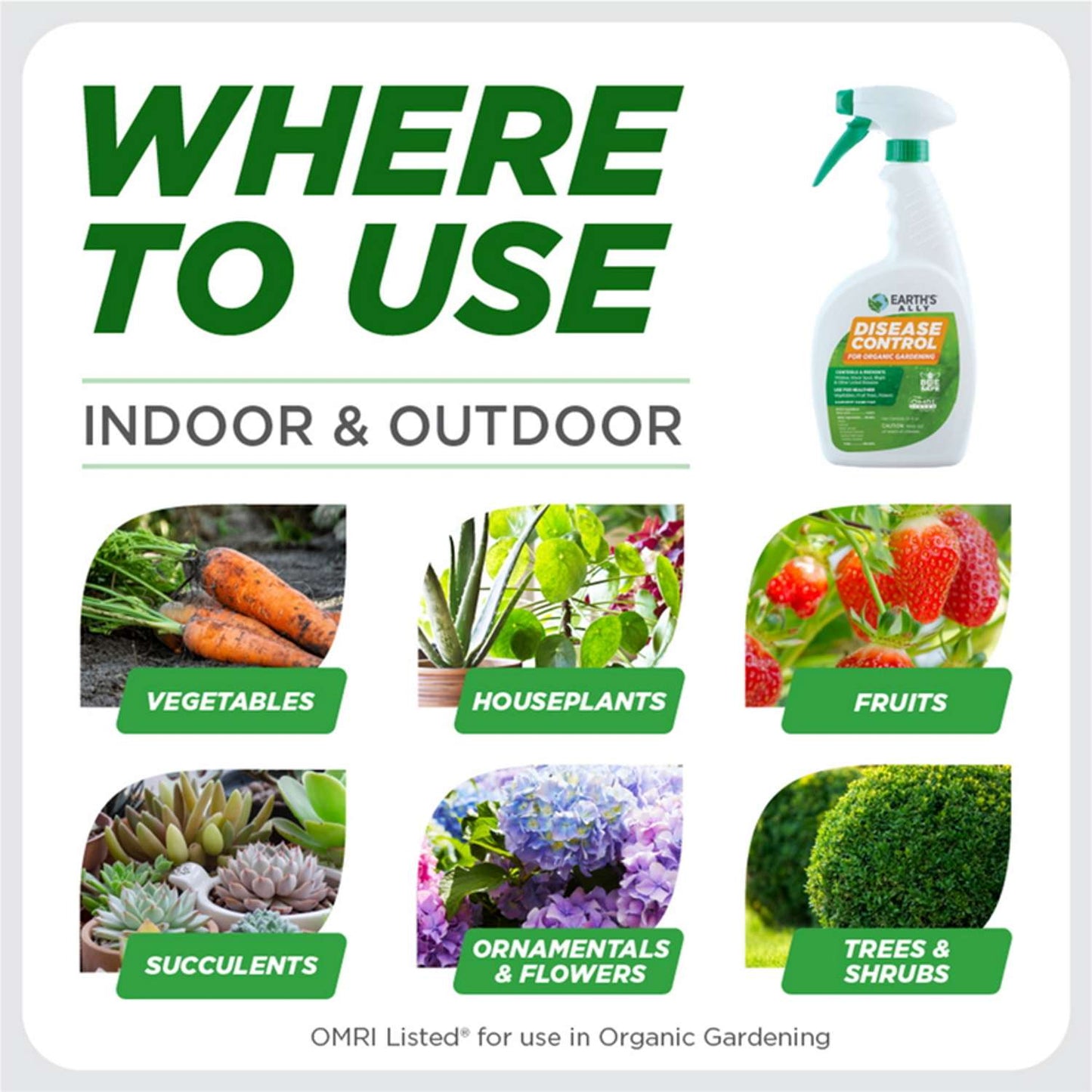  Earth's Ally Organic Liquid Disease Control 24 Oz