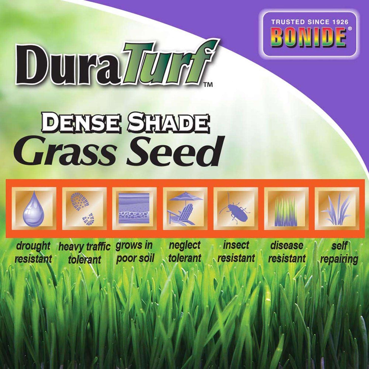  Bonide DuraTurf Mixed Full Shade Grass Seed 3 Lb